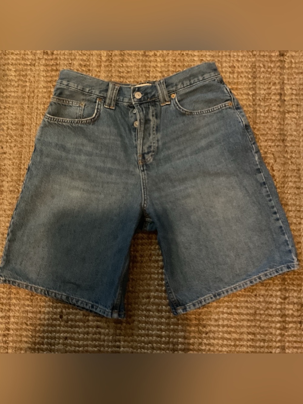 We The Free We The Free Montana Denim Shorts in Light Blue Wash
